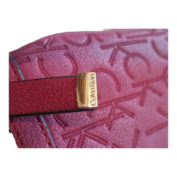 Calvin Klein Purple Crossbody Bag Purse Excellent - Picture 5 of 12